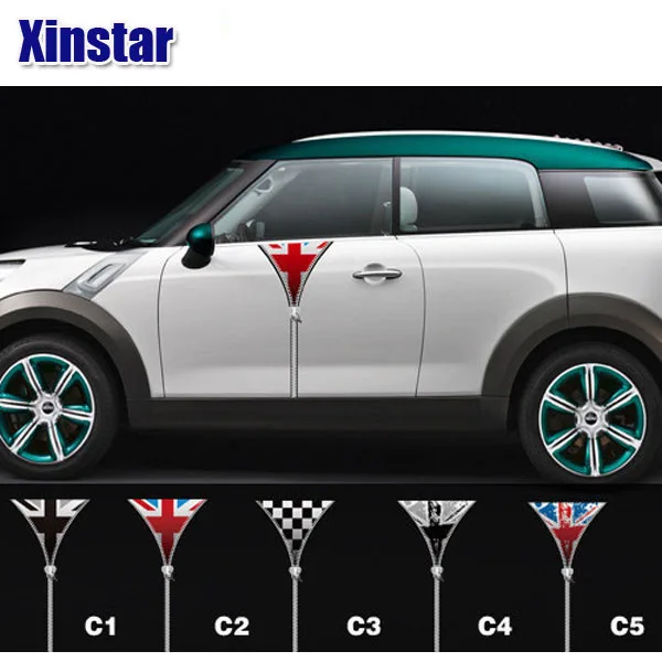 2 шт./лот хорошее качество ПВХ наклейка на кузов автомобиля для bmw mini R56 R57 R58 R59 R60 R61