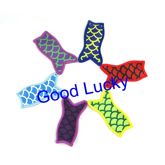 100 шт./лот Бесплатная Доставка Оптом заготовки русалки держатели для мороженого