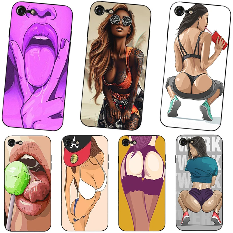Сексуальная горячая девушка лето Twerk It Swag на Мягкий ТПУ силиконовый чехол для