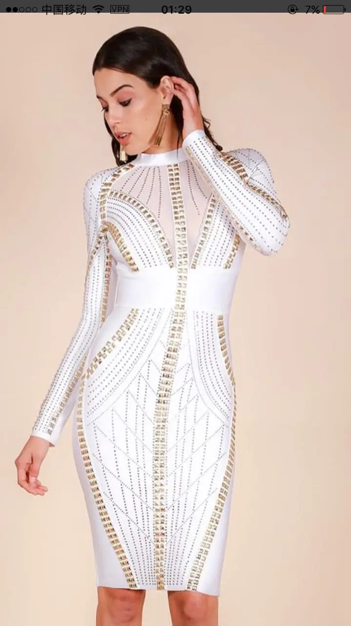 Женское платье из вискозы с длинным рукавом|rayon bandage dress|bandage dressbodycon dress |
