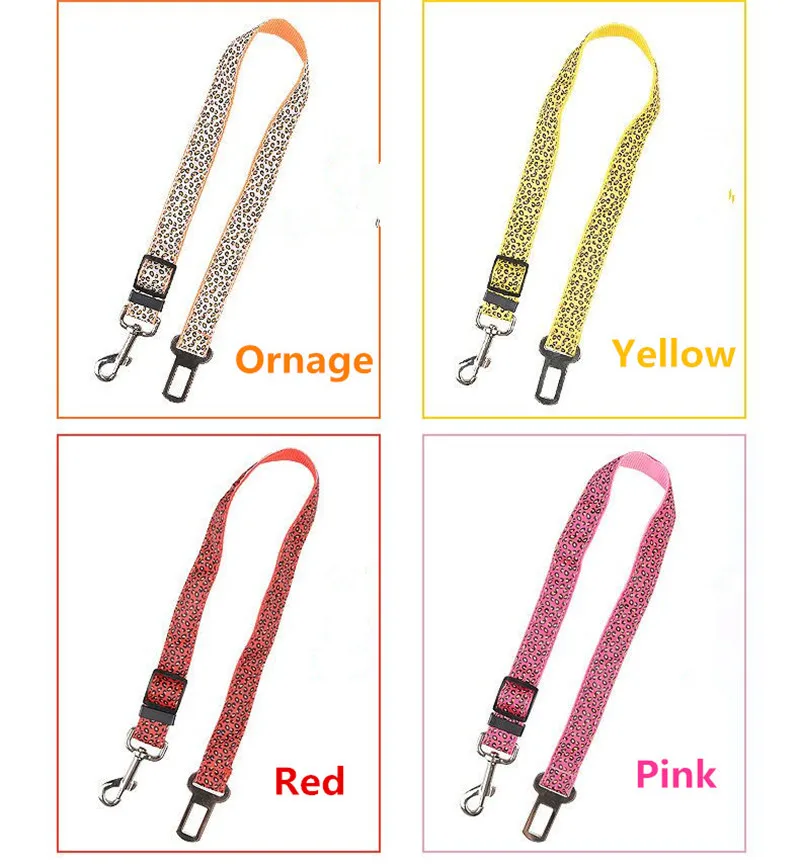 PD128 новый регулируемый ремень безопасности для собак|belt pet|pet safetydog car seat belt |