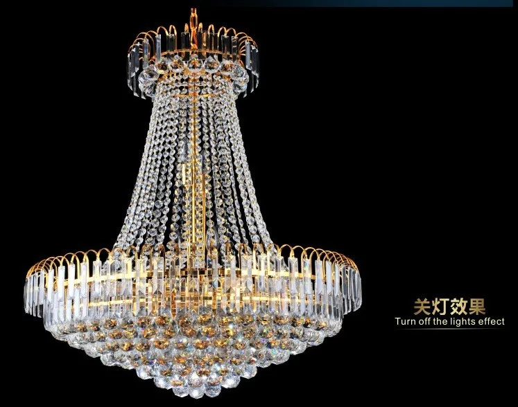 Хрустальная люстра Lustres de Cristais Lustre cristal D40 D60 D80 лестничный светильник светодиодный потолочный светильник