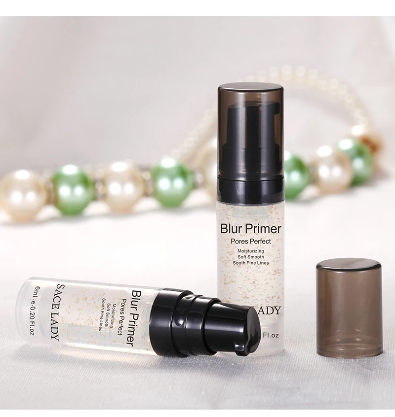 SACE LADY Blur Primer основа для макияжа основа для лица 24 к Золотая основа масляный праймер контроль Профессиональный матовый макияж поры бренд Косметика