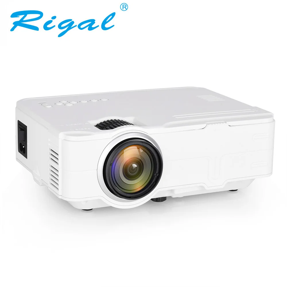 Rigal RD812 мини светодиодный проектор WiFi беспроводной проводной синхронизация