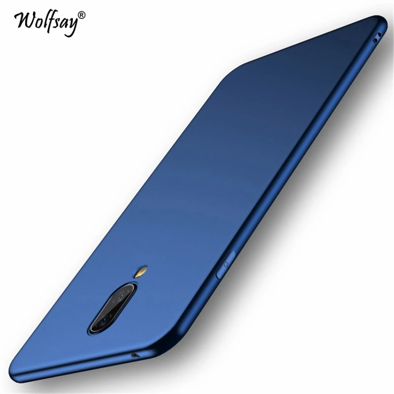 Ультратонкий чехол из поликарбоната Oneplus 6 T One plus Silm роскошный Гладкий Жесткий