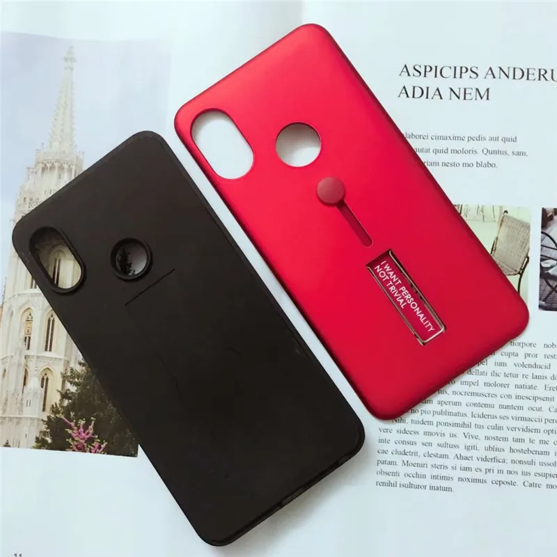 Чехол для XIAOMI MI 8 с подставкой гибридная броня Прочный чехол 6X/A2 присоска кольцо
