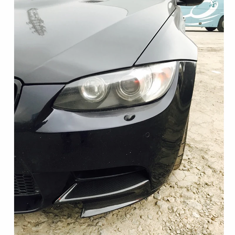 Передние разветвители из углеродного волокна в стиле P для BMW 3 серии E90 E92 E93 M3 2012