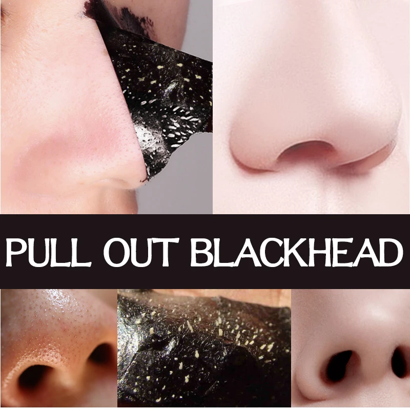 5 шт./лот лицевая черная маска Facare Nose Acne удаление угрей минералы пористая Черная