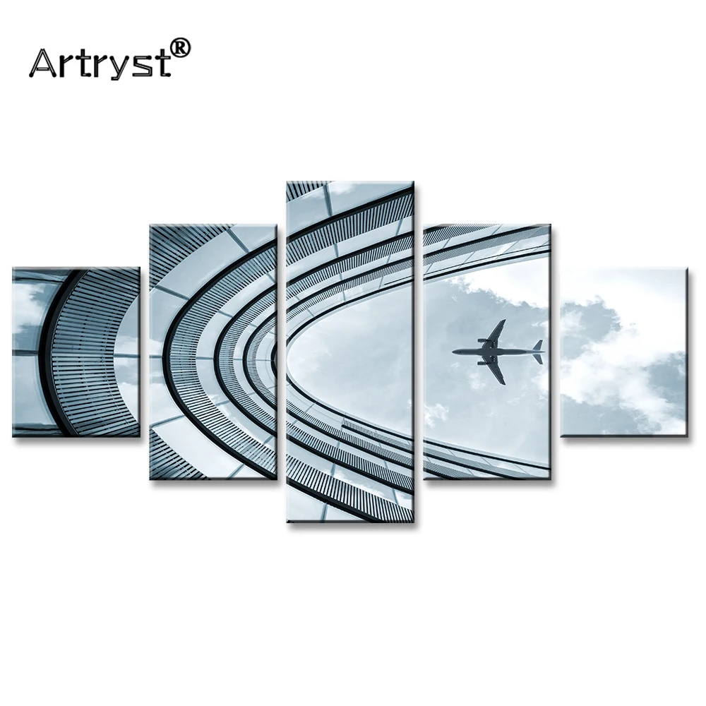 Artryst современный 5 шт. холст живопись с рамкой искусство модульный постер