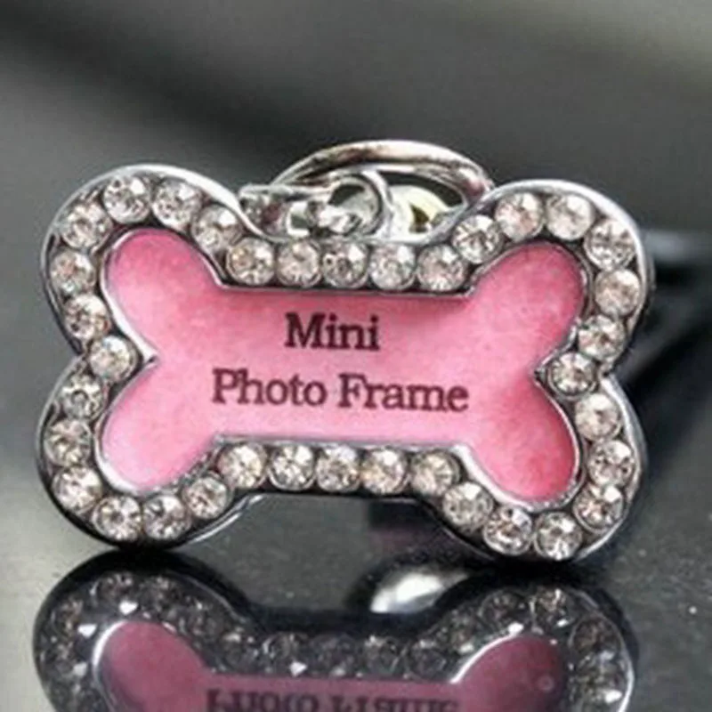 Новая карточка для удостоверения личности собаки кошки в форме кости питомца