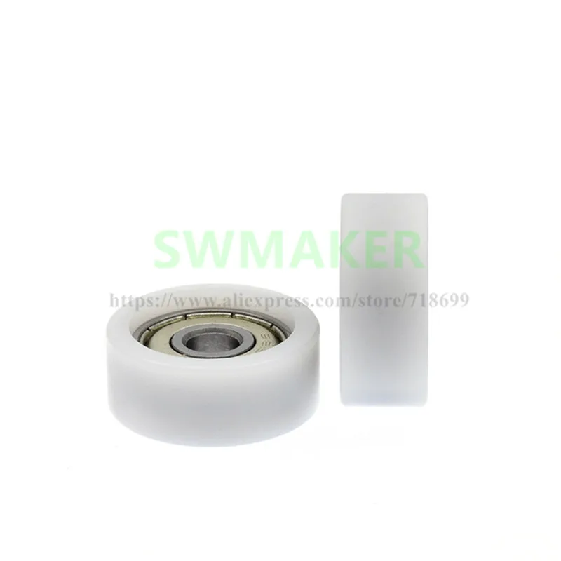 1pcs 6*24*10mm 626zz bearing pulley door and window automatic rolling flat wheel | Обустройство дома