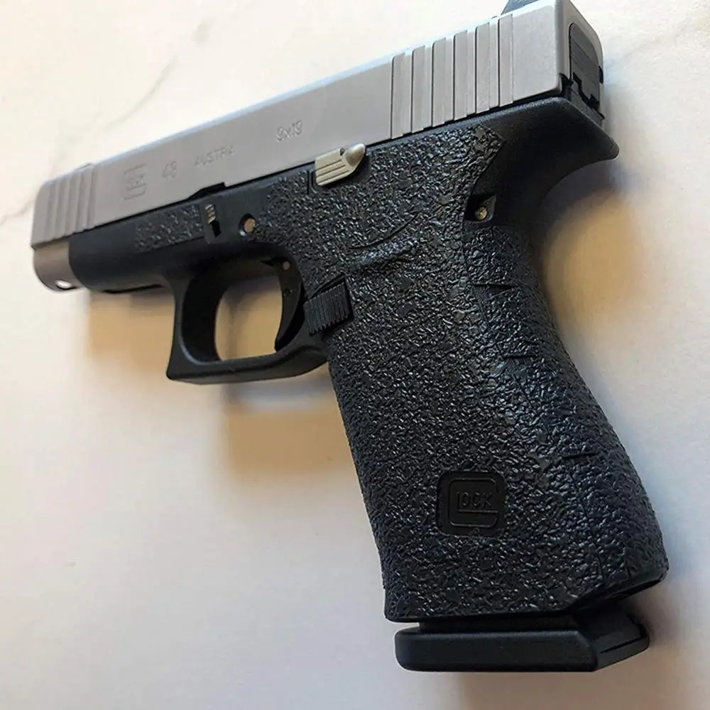 Клейкая лента для пистолета Glock 43 43X 48 резиновая текстура на заказ нескользящая |