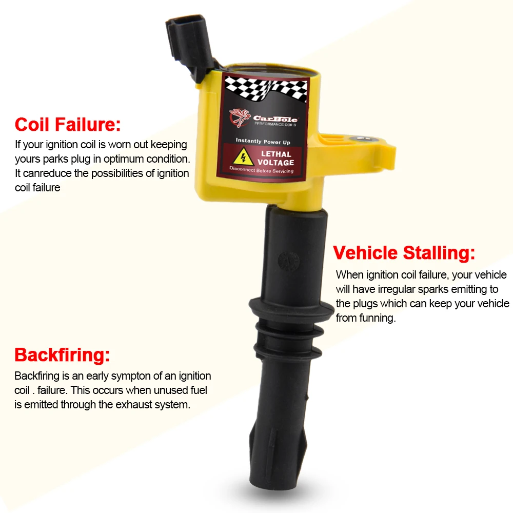8X для Ford F150 зажигание Coilfor Lincoln Mercury сборка катушки Замена 4.6L 5.4L 6.8L V8 F 150 в