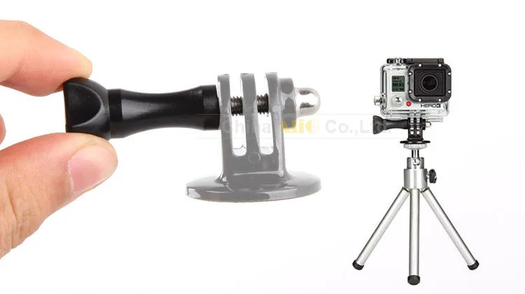 Аксессуары для камеры Hero 5 4 3 + HD SJ4000 SJ5000 монопод Штатив Адаптер металлический