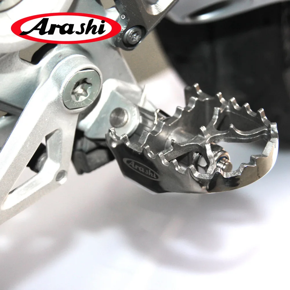 1 пара складных широких колышек для ног Arashi BMW R1200GS / GSA 2005-2012 колышки подставки