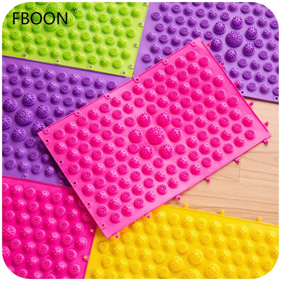 Fboon упражнения коврик рефлекторный Массажный тренажерный зал для ног Давление