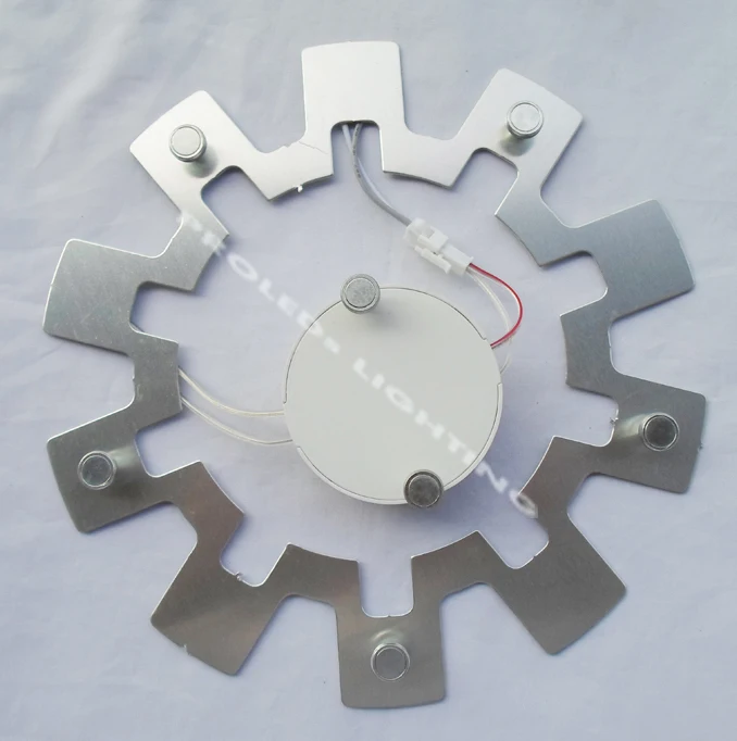 Оптовая продажа 10 упаковок Круглый Светодиодный точечный светильник 18 Вт