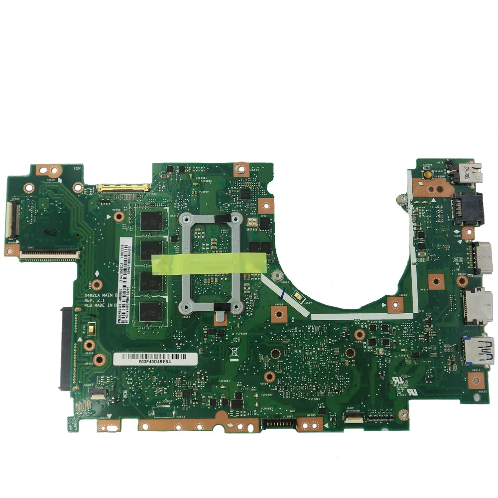 X502CA с 2117 Процессор 4 Гб памяти материнская плата для ноутбука ASUS X502CA X502C F502CA X402C F402CA X402CA ноутбука телефонной платы