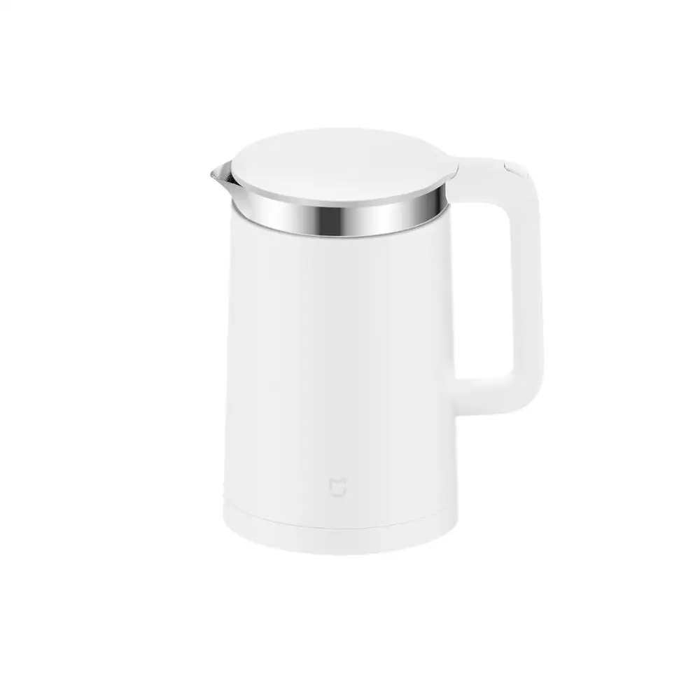 Белый Электрический чайник Xiaomi Mijia 1,5 л Емкость воды постоянный контроль температуры 304 внутренняя бутылка из нержавеющей стали - Цвет: Белый