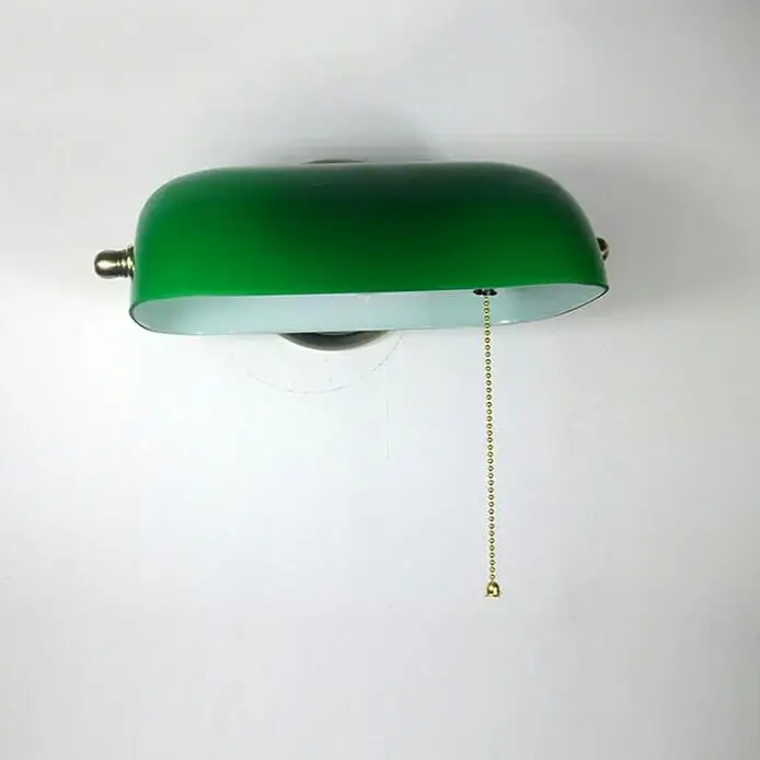 Green With Switch Промышленный Винтажный Зеленый Банкер настенный светильник классический европейский белый настенный светильник светодиодный E27 для спальни гостиной коридора Магазина Кабинета - Цвет абажура: Green With Switch
