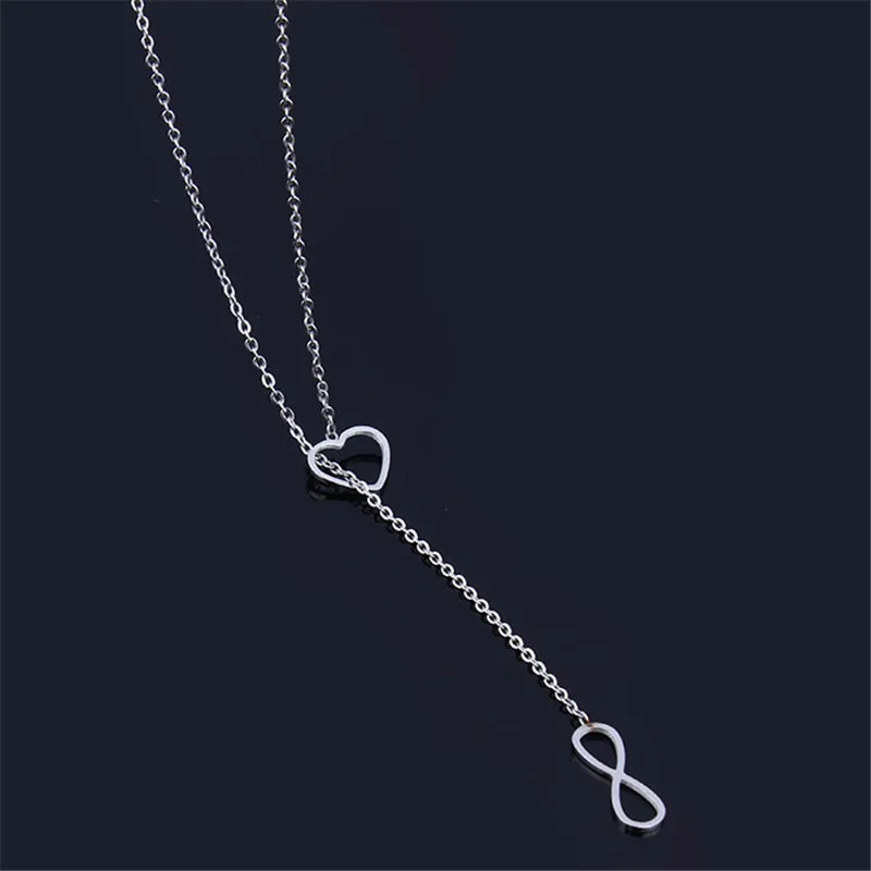 3S ZUUZ stainlesssteel цепочка Ожерелье Длинные ювелирные изделия аксессуары Золото Серебро для женщин кулон ювелирные изделия femme крест лучшие друзья для женщин - Окраска металла: 3S