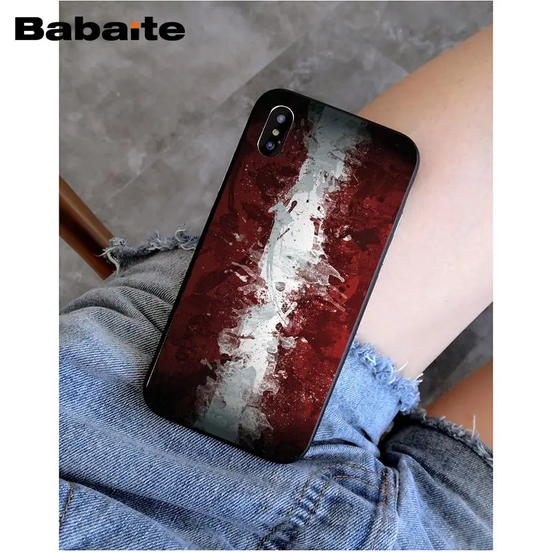 7 Babaite флаг Латвии привлекательные аксессуары для телефона чехол для iphone 5 5s 5c SE 6 6s, 7, 7 plus, 8, 8 plus, чехол для телефона - Color: 7