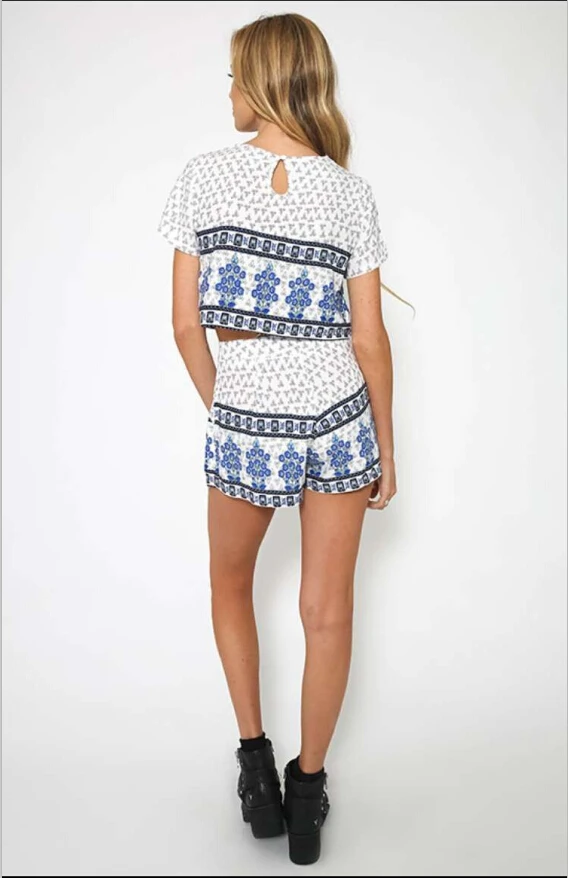 Горячая Распродажа сексуальные короткие два цвета комплекты Комбинезоны для