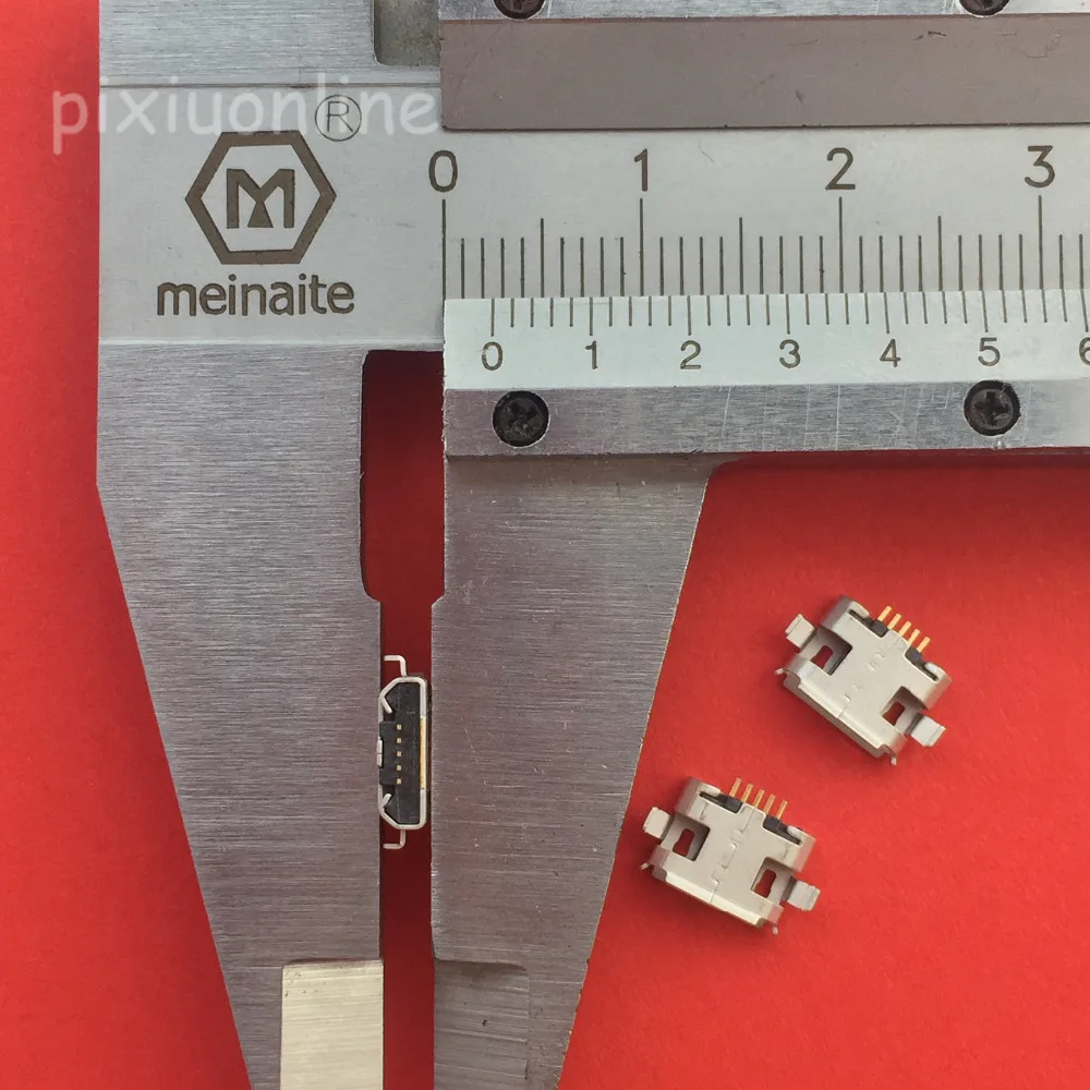 10 шт. G31Y микро USB 5pin гнездо разъем кудрявый рот 2 ноги для мобильного телефона PDA