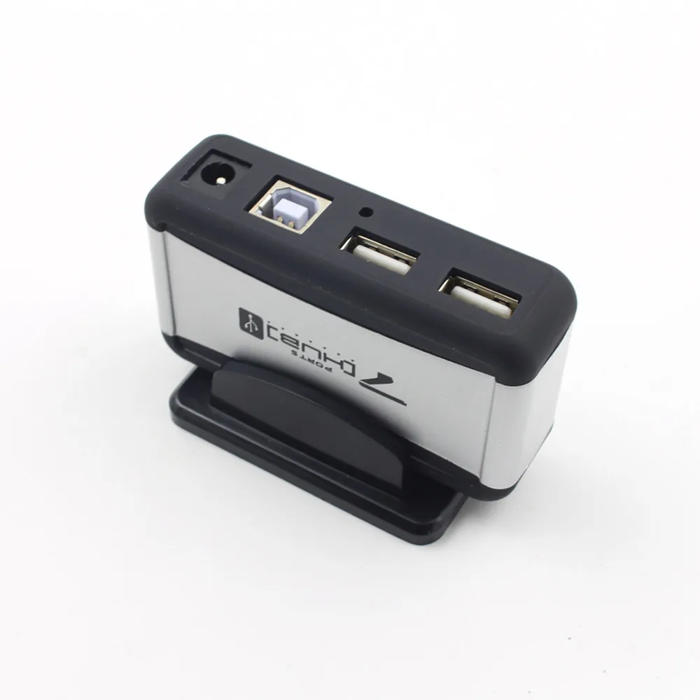 CARPRIE Новый 7 портовый высокоскоростной концентратор USB 2 0 с адаптером питания