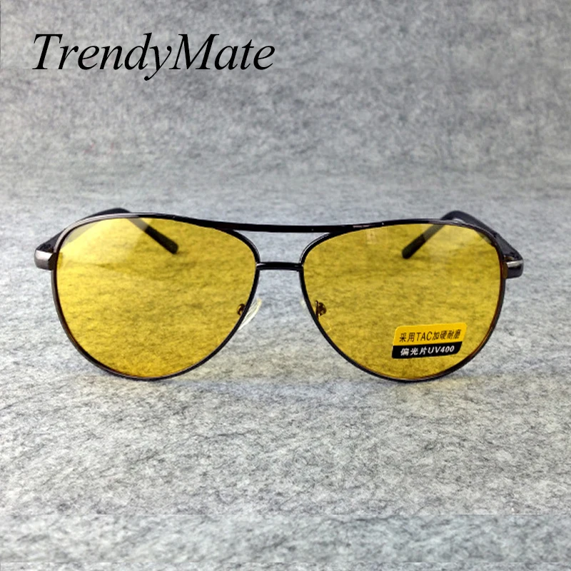 Водительские солнцезащитные очки для ночного вождения мужчин и женщин Мужские