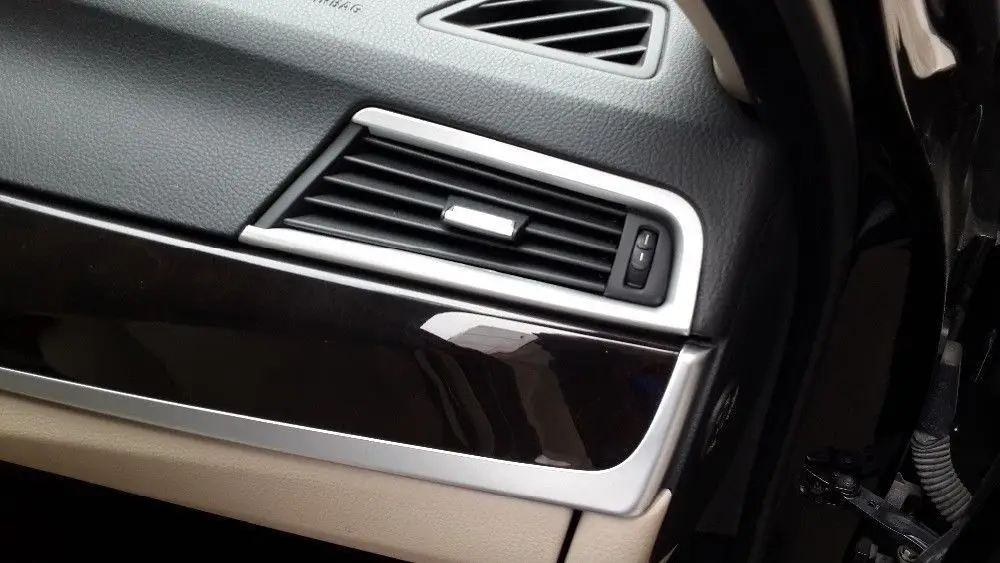 

1 Set=2 Pcs Side Air Condition Outlet Cover Trim for BMW 5 Series f10 520li 530li 2011-2017 Car decoration Car Accessories