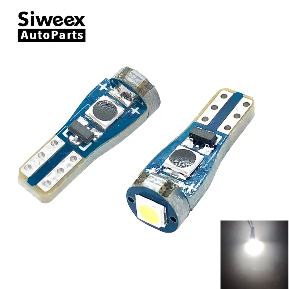 2 шт. T5 37 58 70 73 74 приборной панели 1 3030 SMD светодиодная лампочка панель лампа