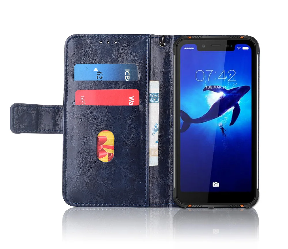 Кожаный чехол-книжка для HOMTOM ZOJI Z33 Fundas с цветочным принтом 100% специальный