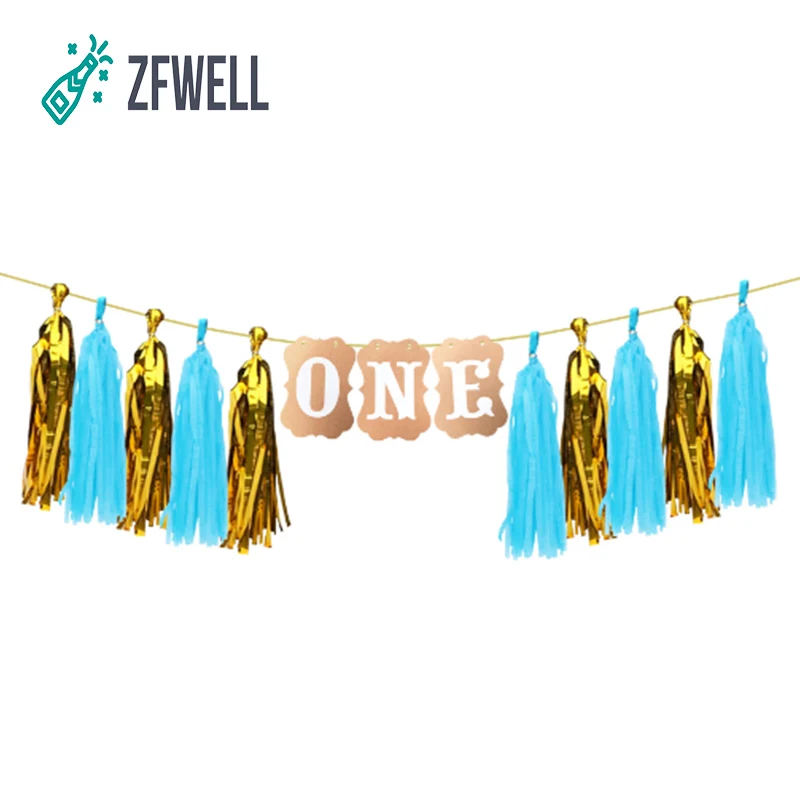 ZFWELL 1 шт./лот одна буква крафт-бумага распределительная лента год ребенок день