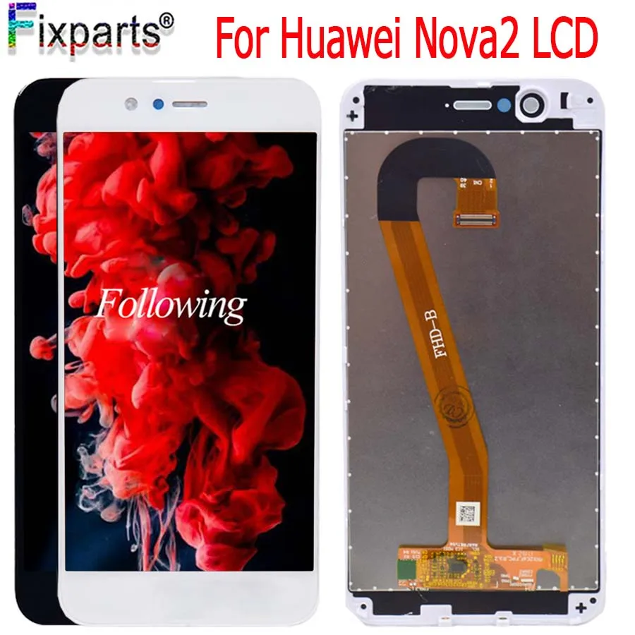ЖК дисплей для Huawei Nova 2 5 0 дюйма дигитайзер сенсорного экрана запасные части PIC