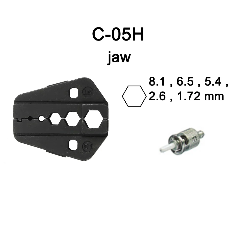 C05H LUBAN C35WF C25WF C02 C02H C01 C05H C02H1 C-03D C03B C03C C04WF штампы наборы для C обжимной Пилер штампы плоскогубцы модули челюсти - Цвет: C05H