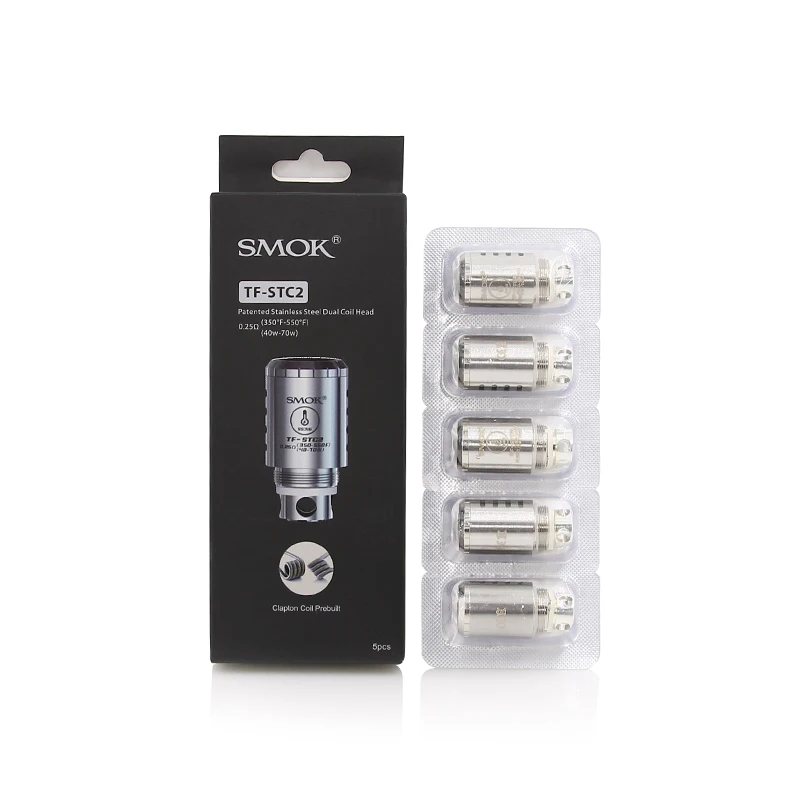 100% оригинальная катушка Smok TF-STC2 TFV4 STC2 0.25ohm сердечник для мини-бака | Электроника