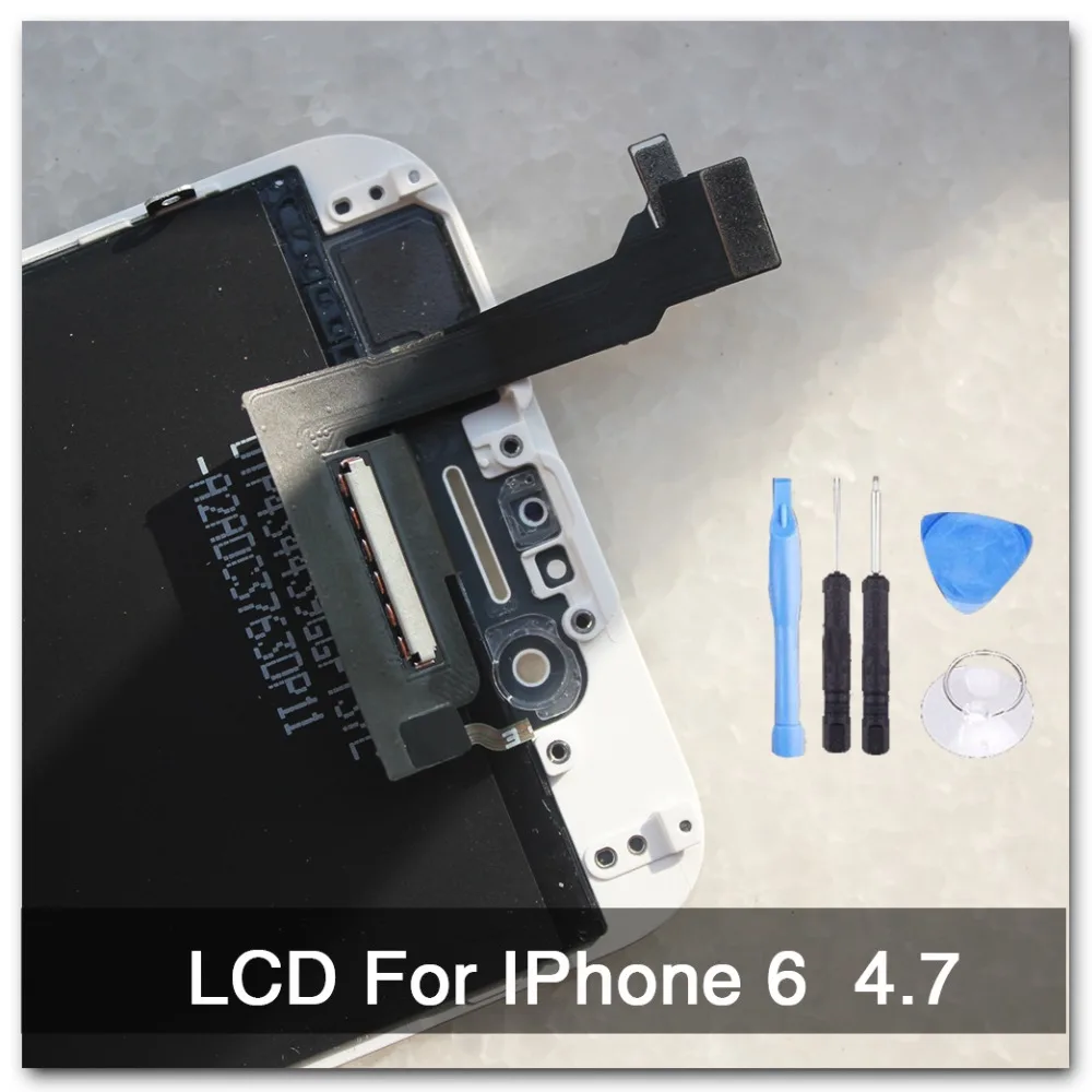 CXD KX Дисплей С Сенсорным Экраном Для Apple Iphone 6 6G ЖК АААА Качество мертвых пикселей