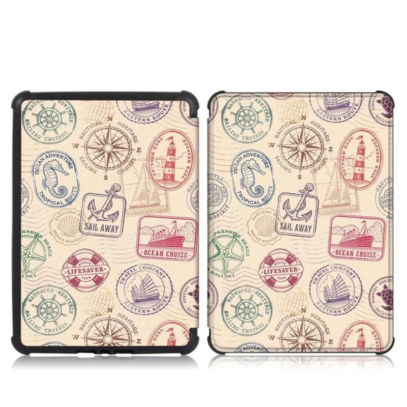 Stamp Силиконовый мягкий винтажный ультра тонкий чехол для Amazon kindle Paperwhite 4 чехол для kindle Paperwhite kindle чехол 10го поколения - Цвет: Stamp