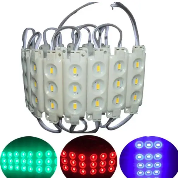 Новое поступление 5630 SMD светодиодные модули впрыска ABS пластик 3 светодиода/1 5 Вт
