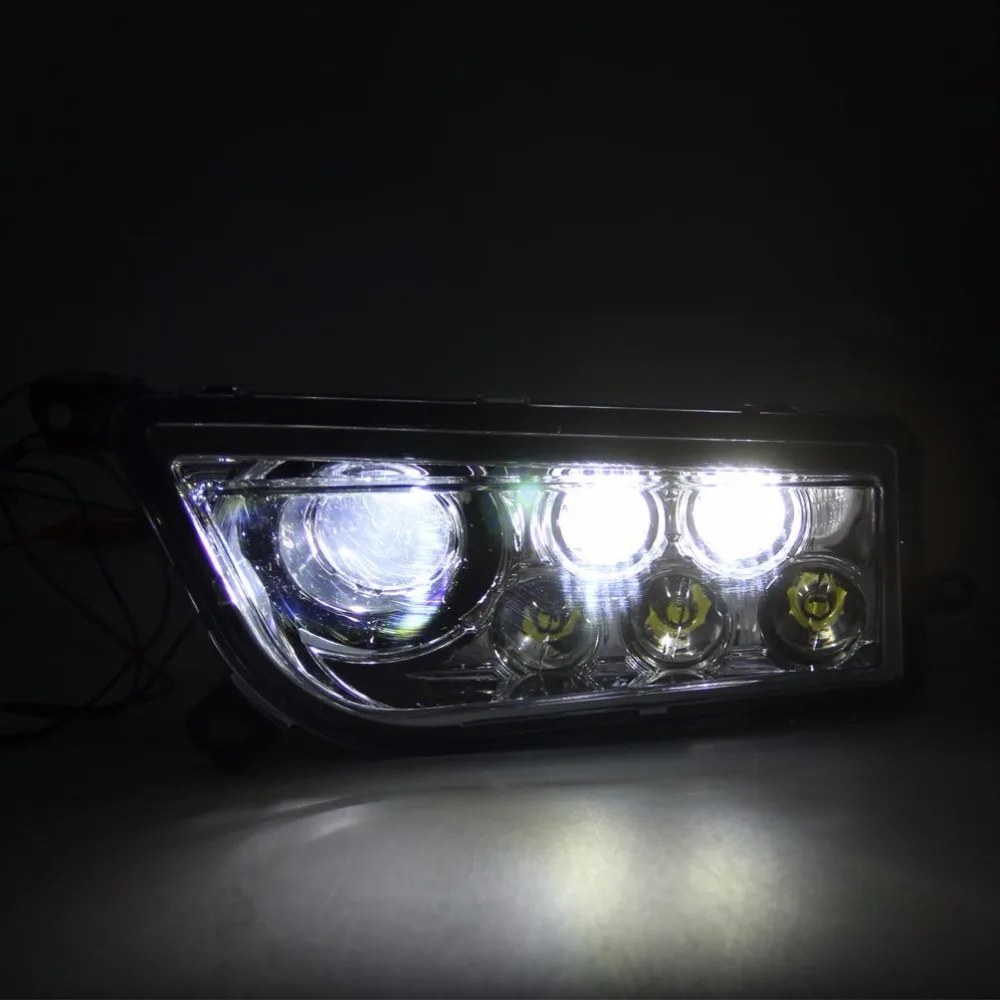 

Chrome LED Headlight kit 12V 24V 30W Polaris Razor 1000 LED Headlamp UTV ATV LED Head Light for RZR XP TURBO