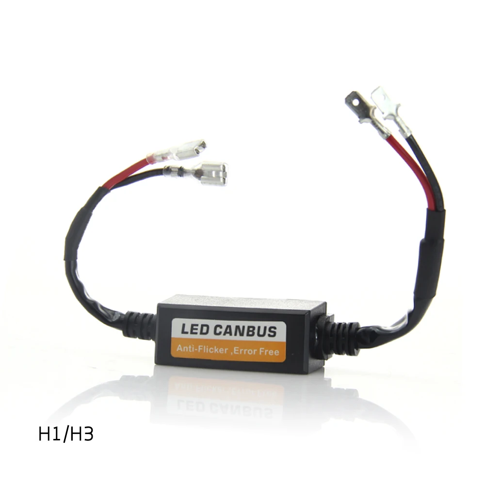 C12 2 шт. H1 H4 H7 светодиодный фар Canbus монтажный комплект 9005 9006 H8 H9 H11 9004 компьютер Предупреждение ошибки ЕМС резистор компенсатор декодер