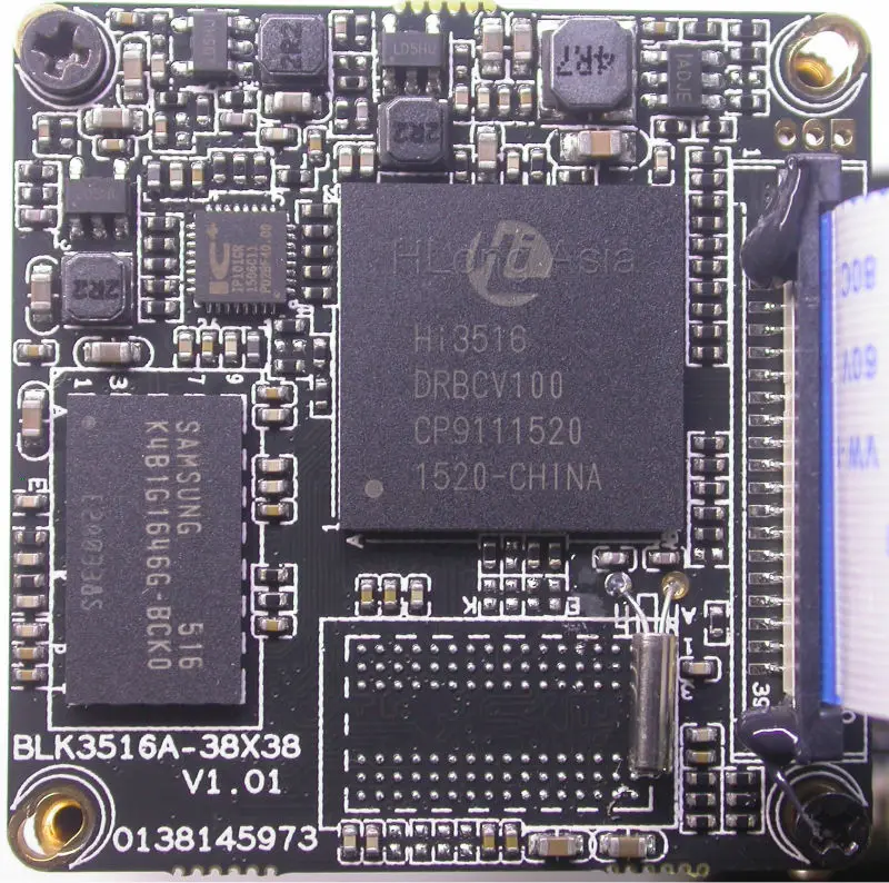 H.265 / H.264 IPC (4.0MP) 1/3 &quotс датчиком OmniVision OV4689 + Hi3516D CCTV IP камера Модуль платы блока
