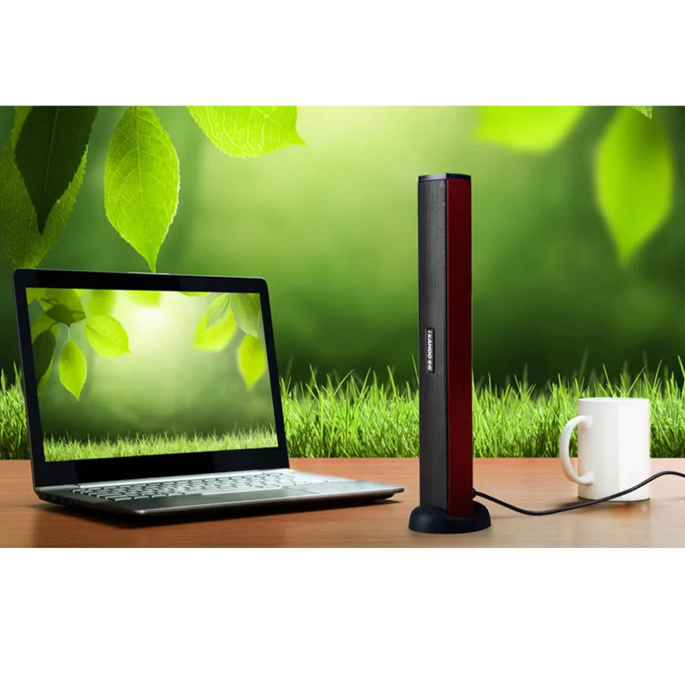 N12 Usb портативные стереодинамики для ноутбука, аудио саундбар, мини USB портативные колонки для ноутбука, звуковая панель, колонки для ПК, горячая новинка