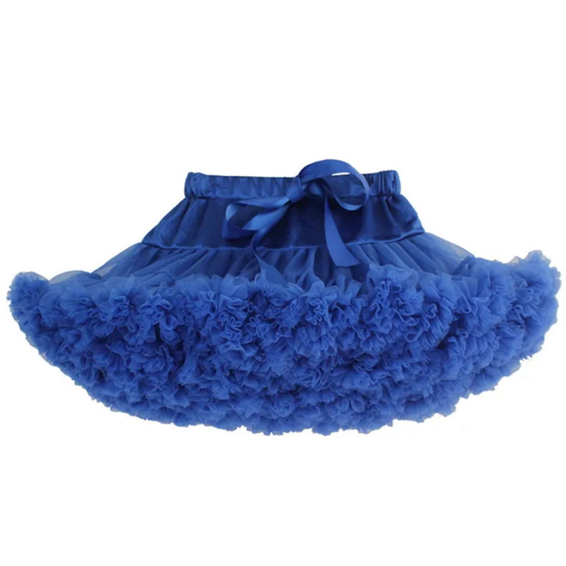 1 шт. Детские Юбки с Рюшами для девочек Балет Дети Pettiskirt бальное платье Девушка