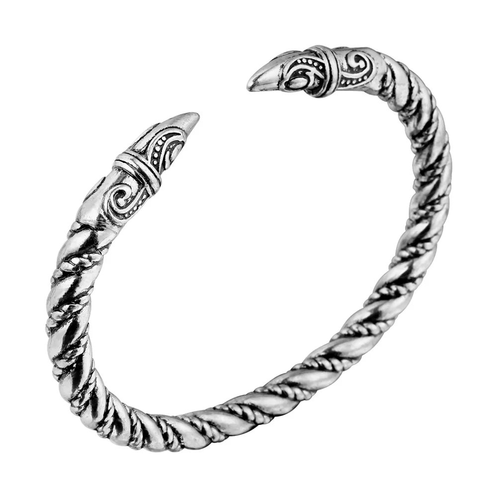 09 CHENGXUN браслет Викинг для мужчин браслеты для мальчиков Dragon Norse ювелирные аксессуары винт ногтей браслет панк готика ювелирные изделия Шарм подарок - Окраска металла: 09