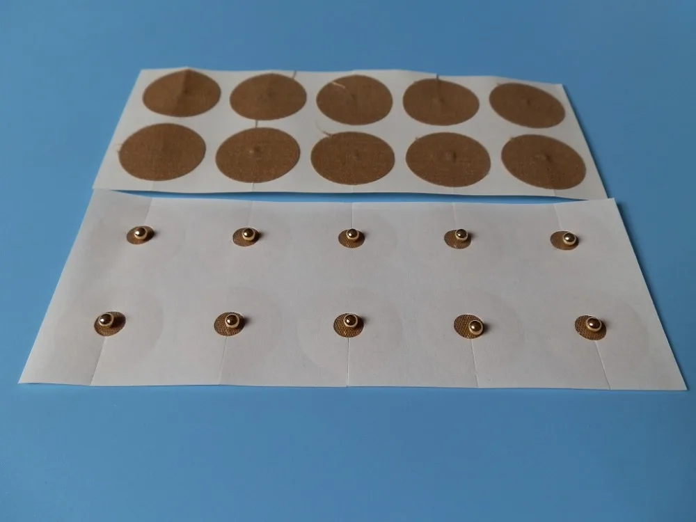 100pcs/lot Gold Magnetic Plaster Patch Pain Relief Acupuncture Massage Muscle Relax Magnet Stickers Medicine Body Health Care |