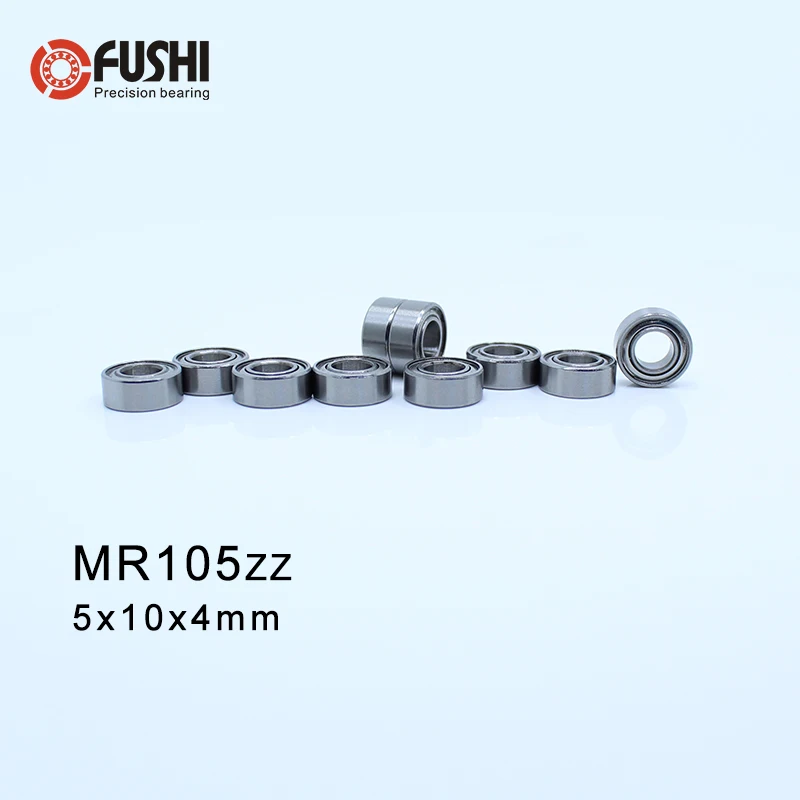 MR105ZZ Миниатюрные шарикоподшипники MR105 50 шт. 5x10x4 мм в виде шарикоподшипника для
