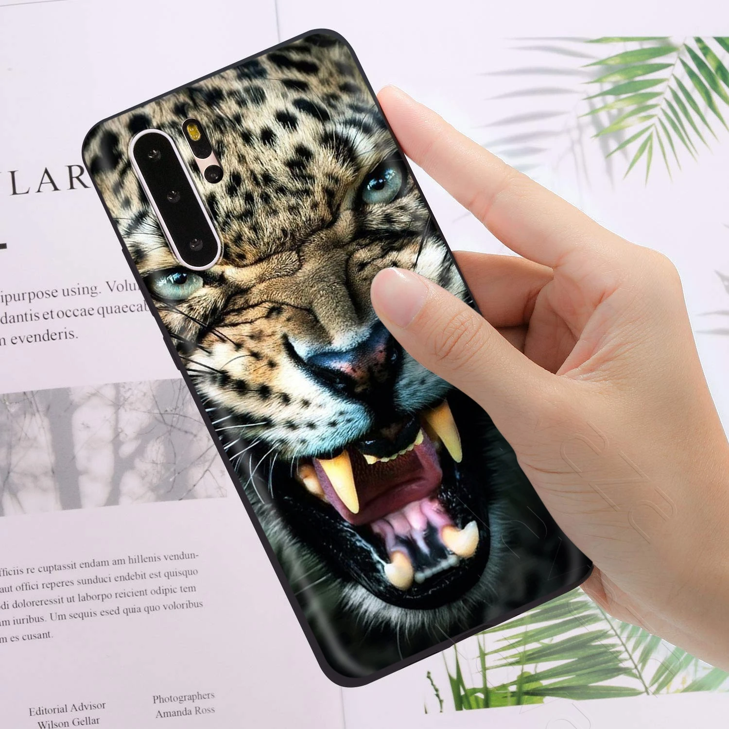 Модный чехол Lavaza с тигровым леопардовым узором для Huawei Mate 30 20 Honor 6a 7a 7c 7x 8C 8x 9 10 Nova 3i