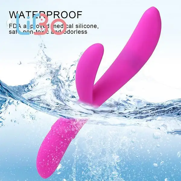 Li bo кролик вибратор силиконовый умный Bluetooth Водонепроницаемый Женский